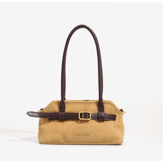 2025 Autumn New Korean-Style Baguette Bag - Retro Versatile Niche High-End Commuter Underarm & Single Shoulder Bag